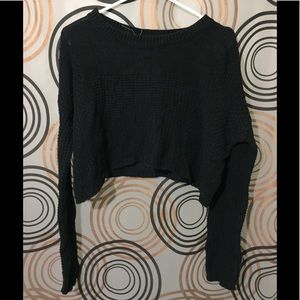 Silence + Noise Crop Sweater Sz M